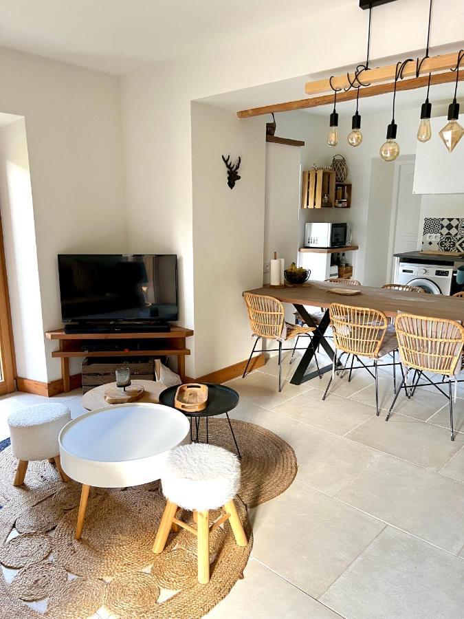Bel Appartement 8 Personnes A Saint Chaffrey Buitenkant foto