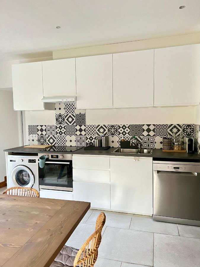 Bel Appartement 8 Personnes A Saint Chaffrey Buitenkant foto
